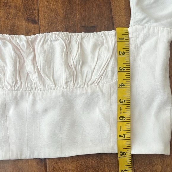 Capulet Cropped Baby Pink Blouse Size XS/P - Picture 8 of 13